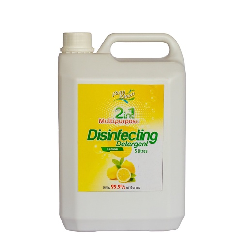 [RDDL 5LTRS] Rumkleen Detergent Disinfectant 2 in 1  Lemon 5LTRS